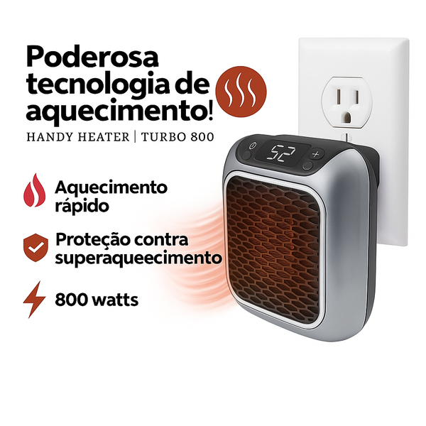 Aquecedor Digital Portátil Prime