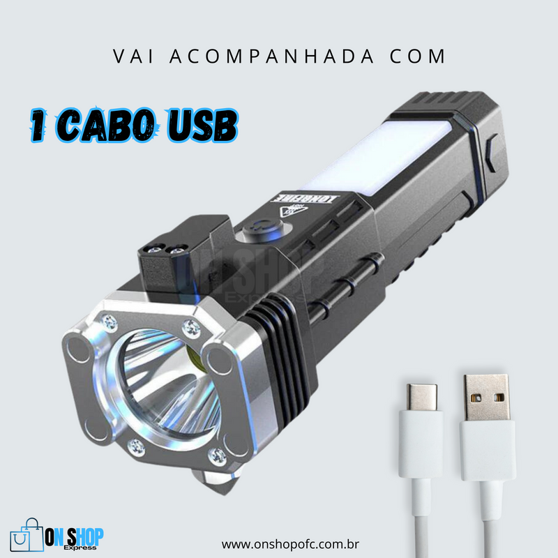 Lanterna  Multifuncional 4 em 1