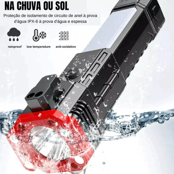 Lanterna  Multifuncional 4 em 1